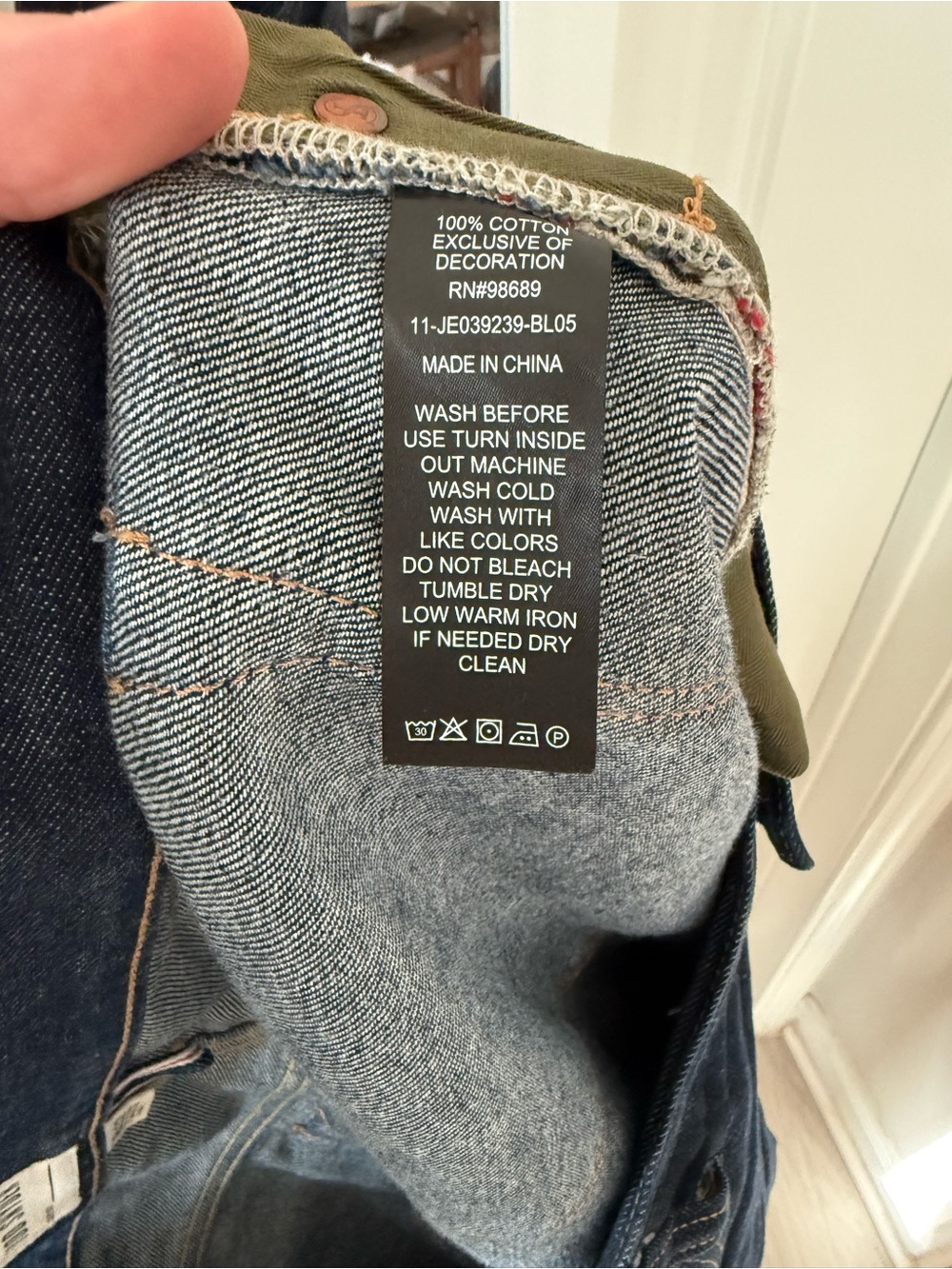 Todd Snyder Selvedge Denim Jeans Men’s 38x32 Slim Fit Dark Wash 12.5 oz Cotton - Picture 7 of 8